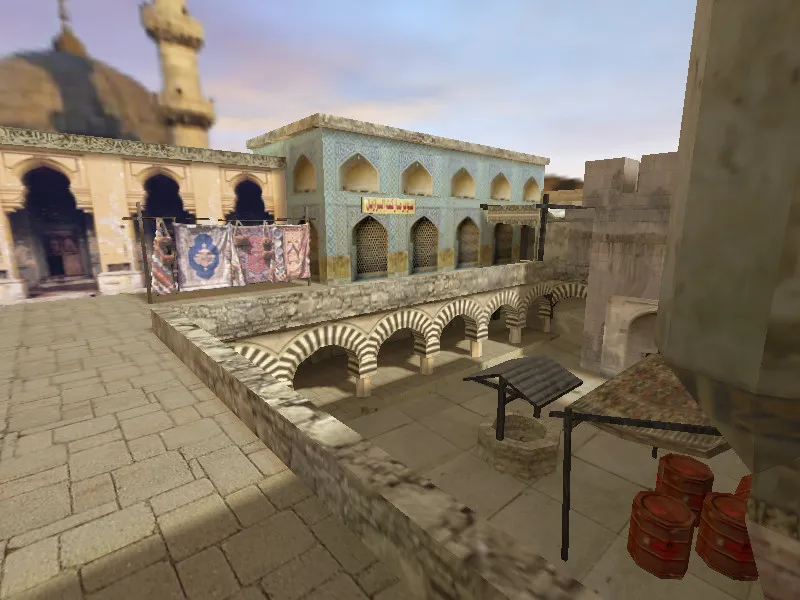 Карта de_menace для CS 1.6: Тактика и особенности — скриншот 7