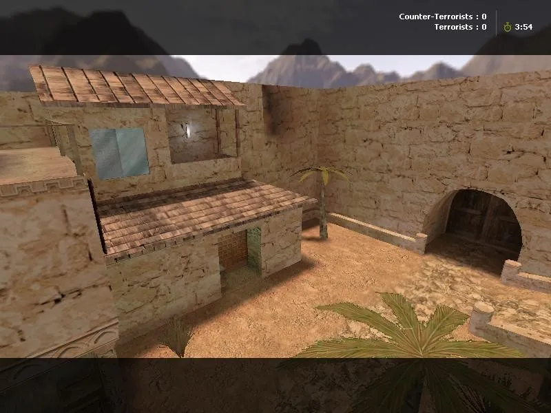 Скачать de_greece для CS 1.6: тактика за CT/T, точки контроля, .nav и оптимизация карты - Скриншот