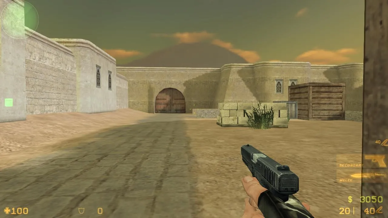 Скачать de_dust2_2015 карта для CS 1.6: точки, маршруты, баланс сторон и .nav для ботов - Скриншот