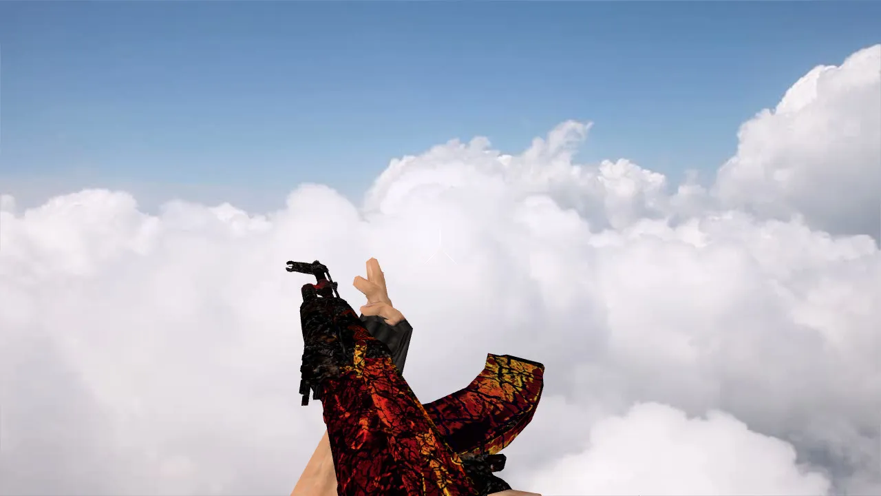 Скачать Модель AK-47 Armageddon для CS 1.6 – Качественные текстуры и звук - Скриншот