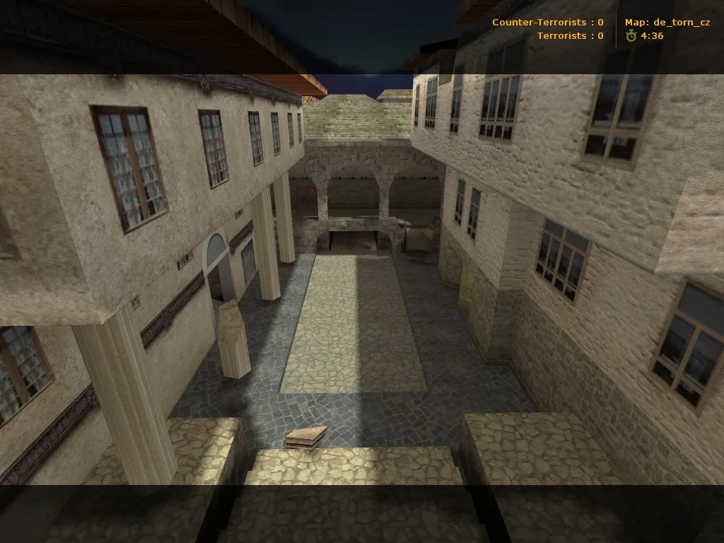 Скачать Карта de_torn_cz для Counter-Strike 1.6 - Тактика и особенности - Скриншот