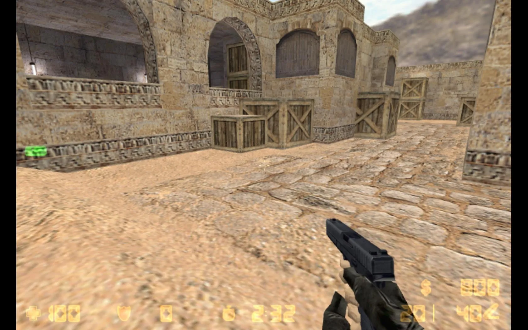 Скачать de_dust2014 для CS 1.6: точки, раунды, .nav для ботов и оптимизация wpoly/epoly - Скриншот