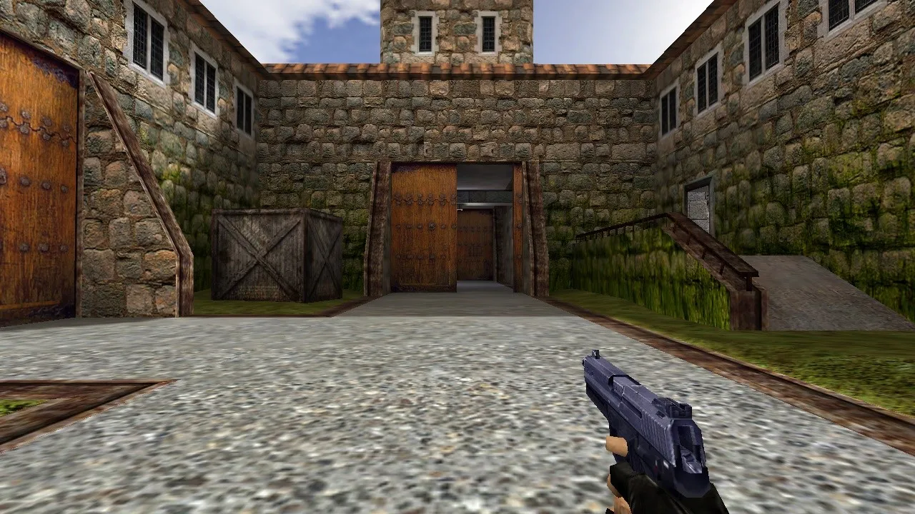 Карта de_caste для CS 1.6: тактика за Т и КТ, точки, .nav и оптимизация карты — скриншот 12