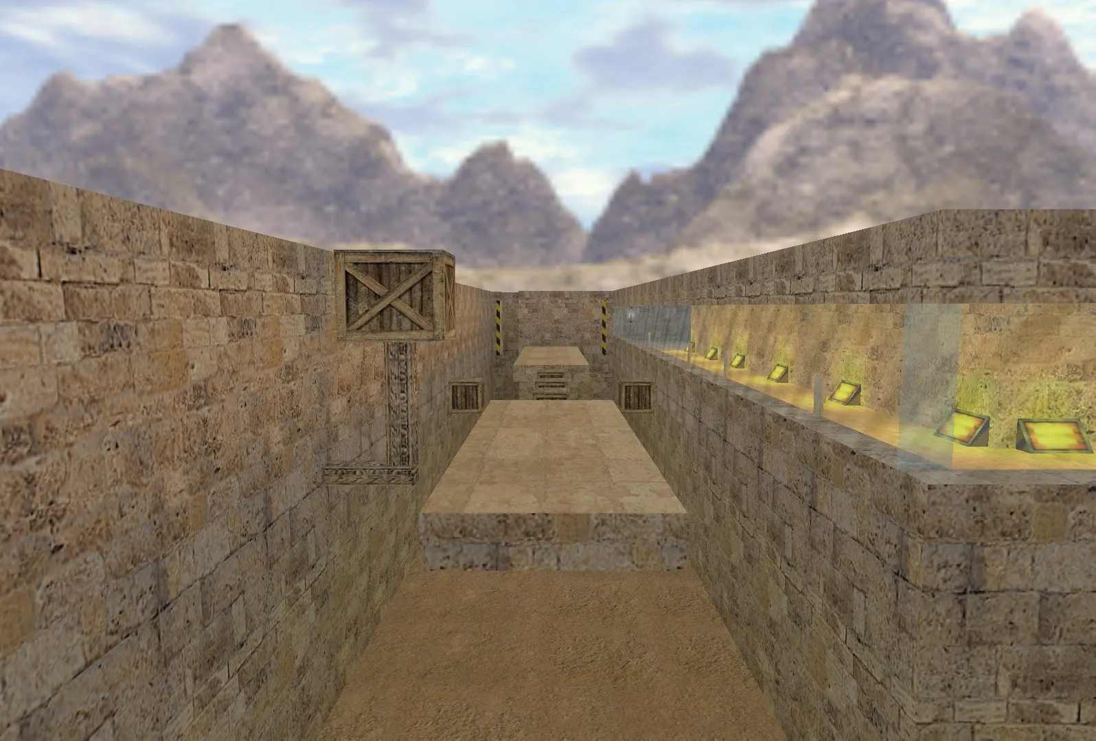 Скачать deathrun_temple-dust для CS 1.6: карта deathrun, раунды, точки, .nav, оптимизация - Скриншот