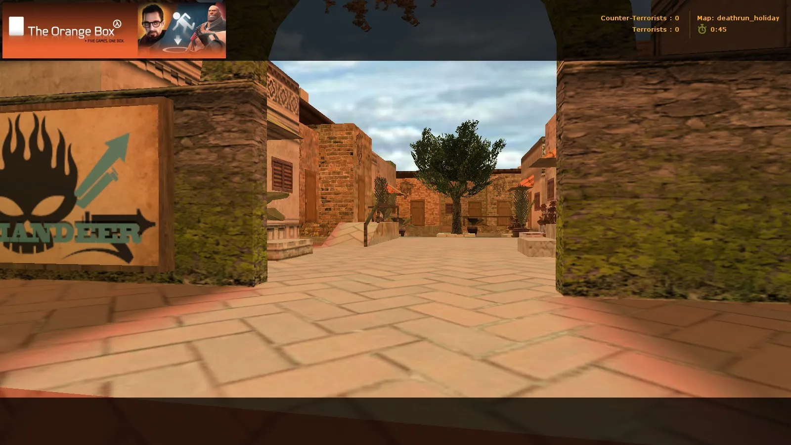 deathrun_holiday для CS 1.6: карта для deathrun, точки ловушек, баланс сторон и .nav для ботов — скриншот 4