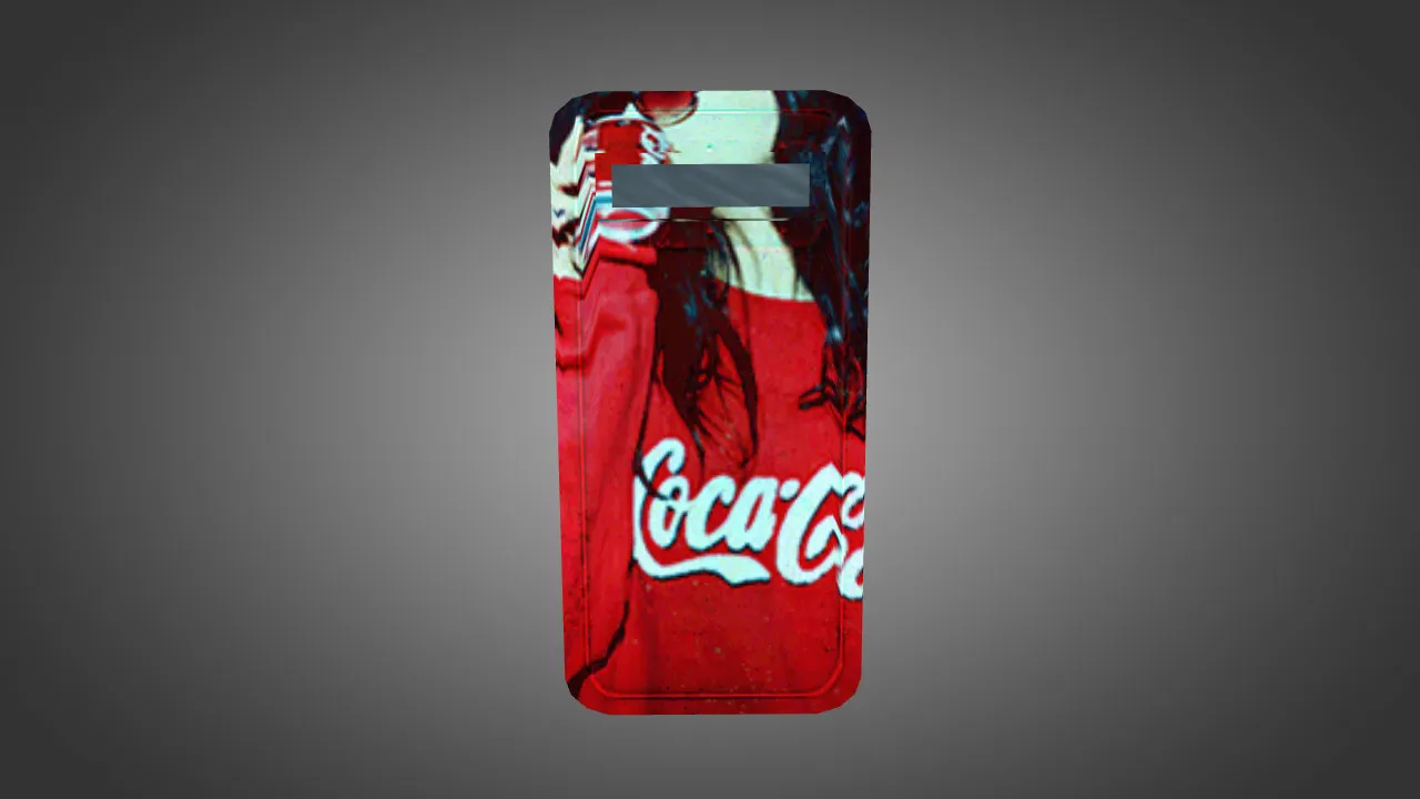 Скачать Модель «Coca-Cola Girl Shield» (v_/p_/w_) для CS 1.6: текстуры, анимация осмотра, звуки - Скриншот