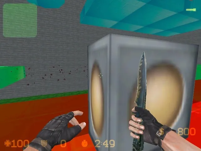 deathrun_impossible для CS 1.6: карта deathrun, точки, раунды и настройка ботов — скриншот 10