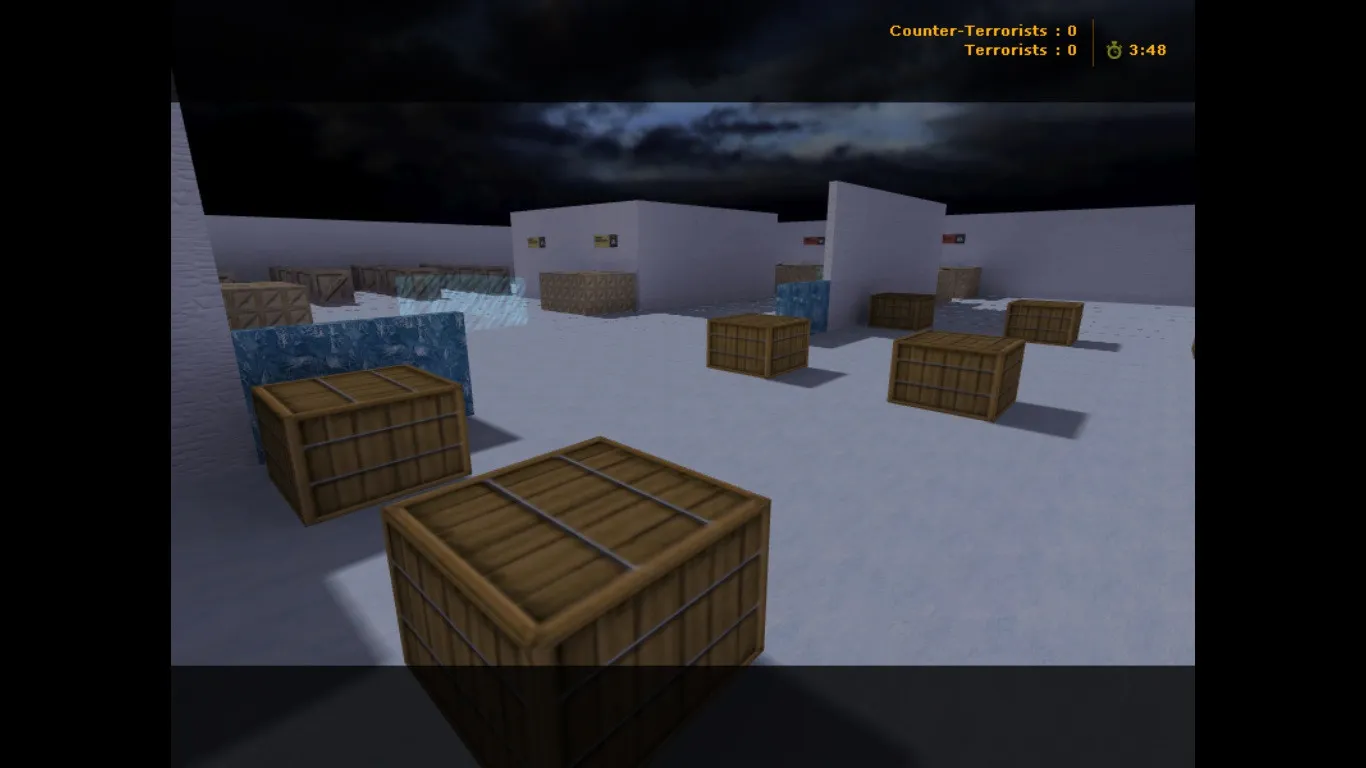 Скачать Карта de_elite_santa для CS 1.6: точки, баланс сторон, .nav для ботов и оптимизация wpoly/epoly - Скриншот