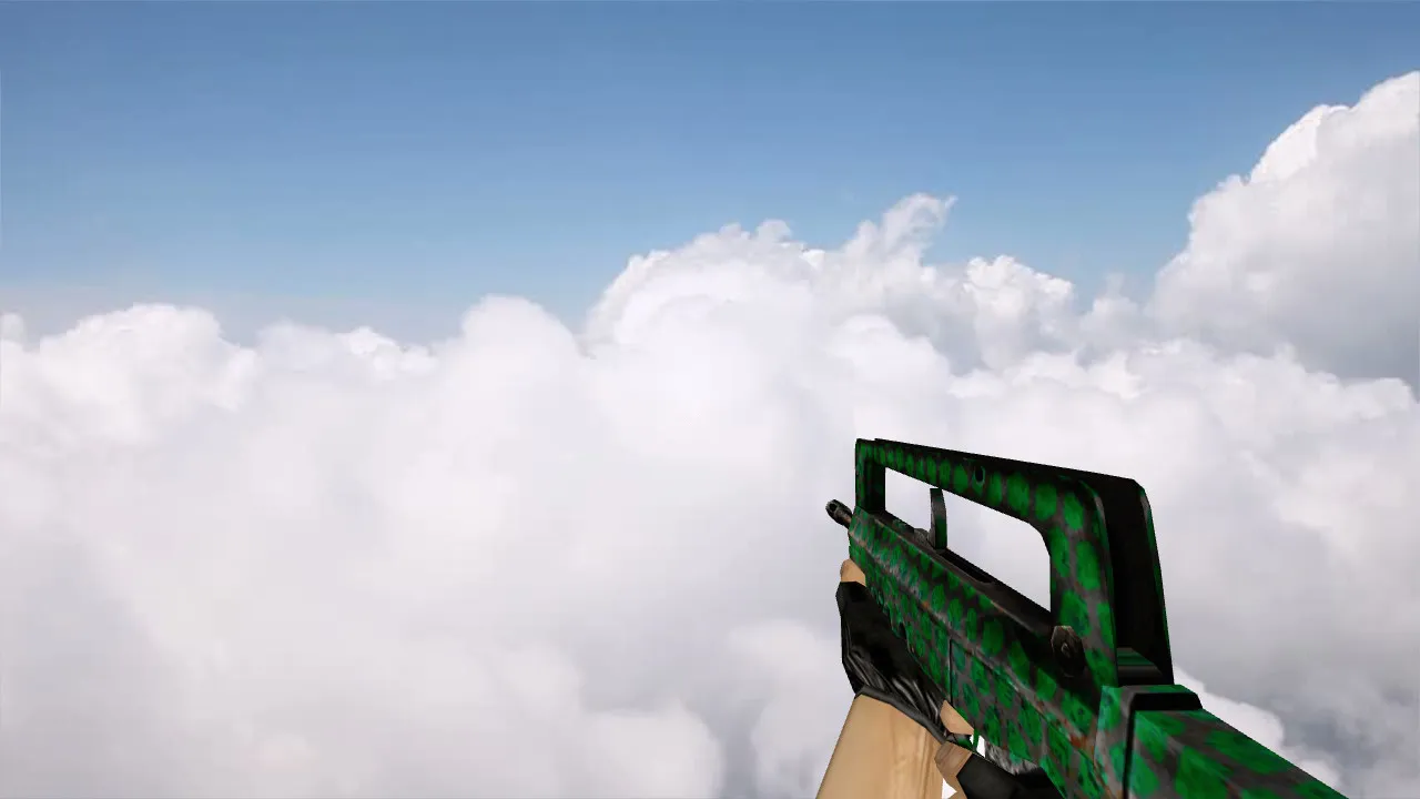 Скачать Модель «Стандартный FAMAS Гексан» для CS 1.6 - качественная сборка - Скриншот