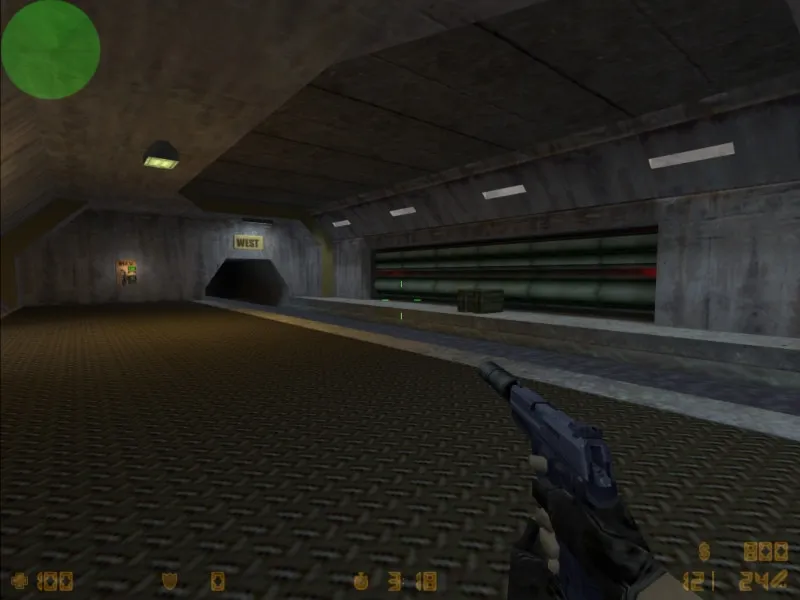 Карта de_lambda_bunker для Counter-Strike 1.6: Описание и Тактика — скриншот 3