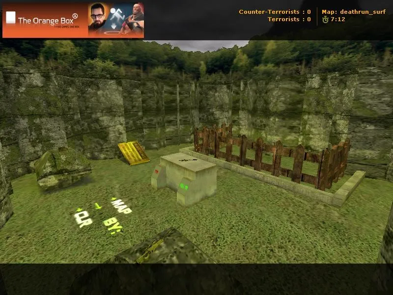 Скачать deathrun_surf! для CS 1.6: deathrun карта, тактика, оптимизация, .nav и баланс сторон - Скриншот