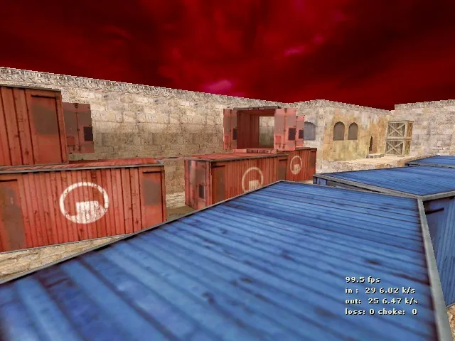 Скачать Карта de_new_2x2 для Counter-Strike 1.6 - Тактический анализ - Скриншот