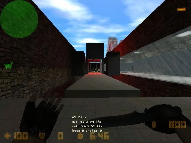 Скачать deathrun_ground_csbr — карта Deathrun для CS 1.6: точки, боты .nav, оптимизация wpoly/epoly - Скриншот