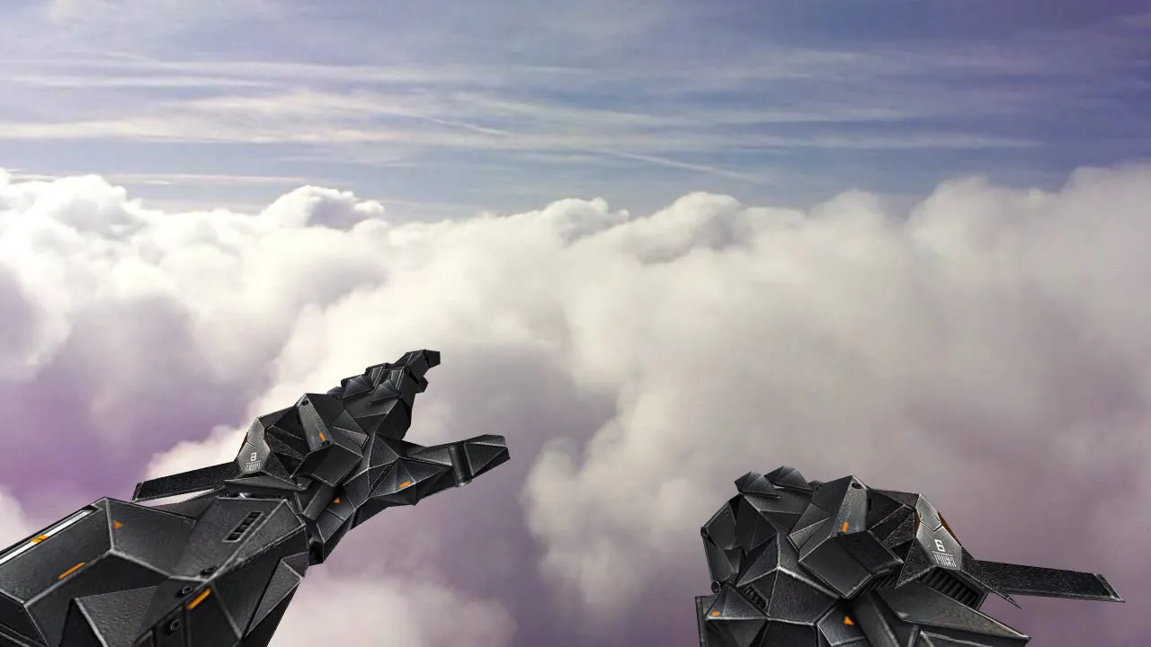 Модель ножа «CROW-9» v_ для CS 1.6: p_ и w_ модели, звук, анимация осмотра, качество текстур — скриншот 2
