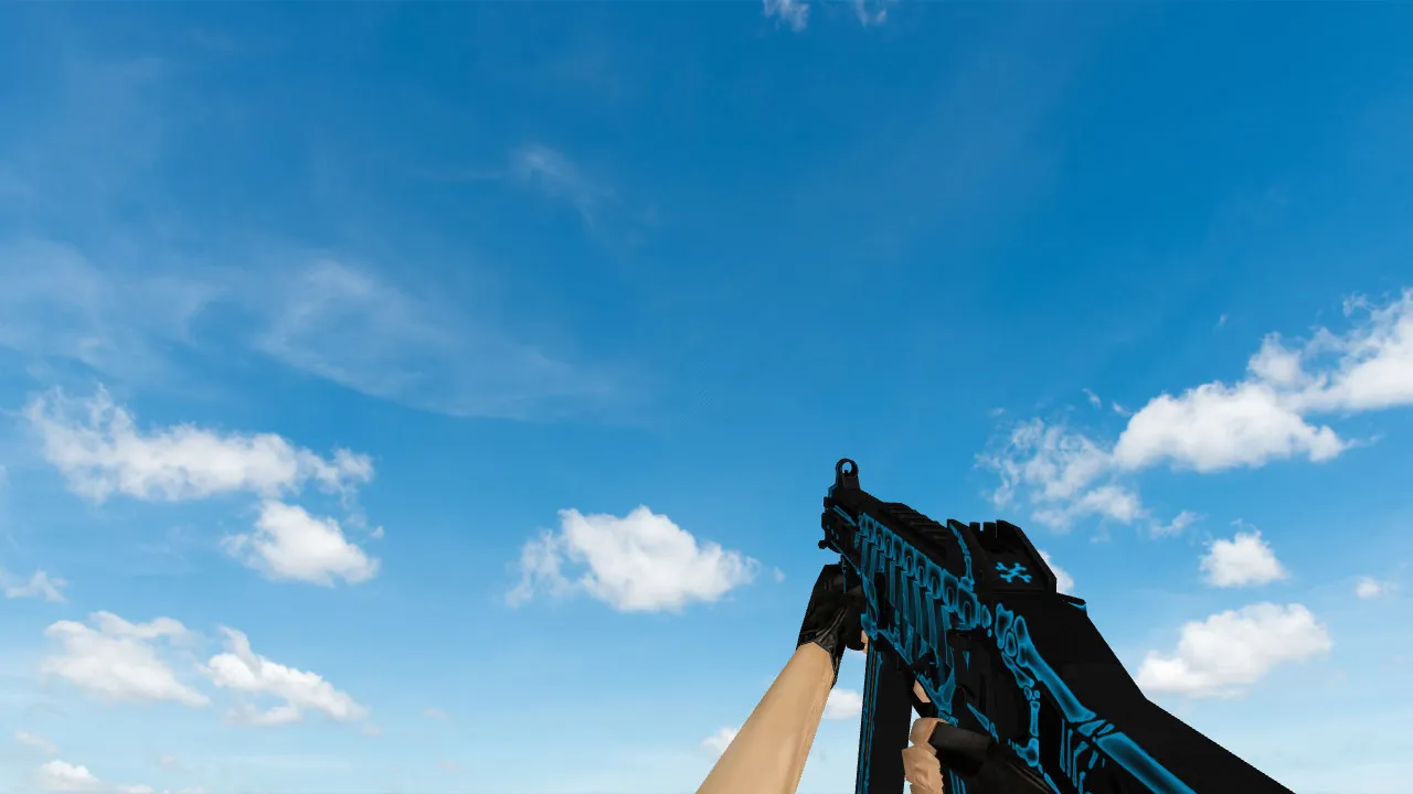 Скачать Модель UMP-45 «Облучение» для CS 1.6: Подробное описание - Скриншот