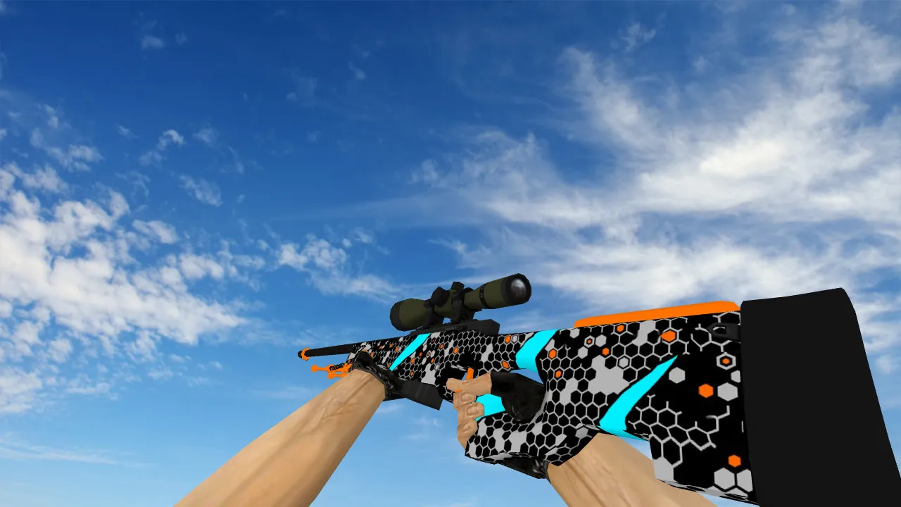 Скачать Модель «AWP Next Technology» для CS 1.6: качественные текстуры и звуки - Скриншот