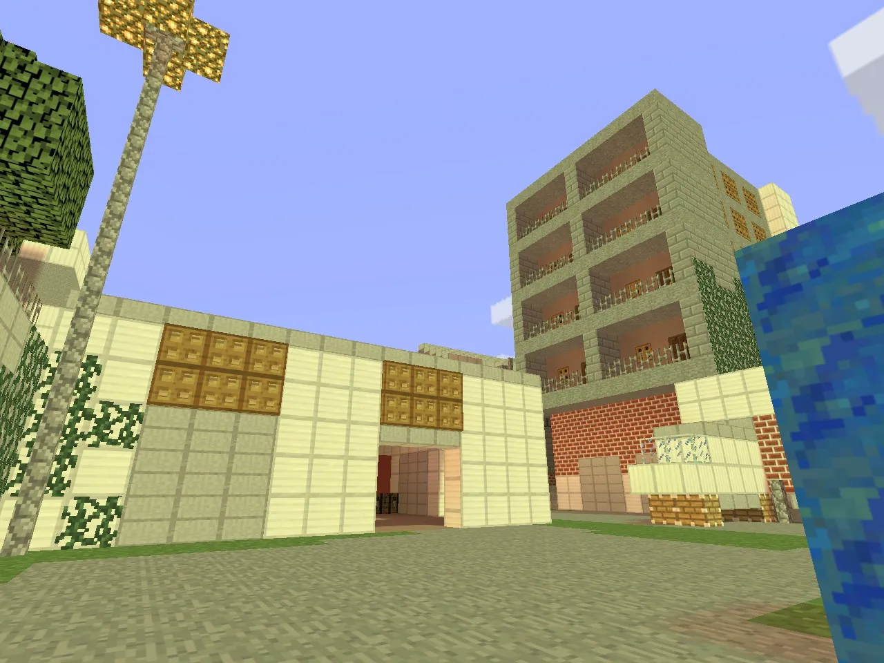 Карта de_cache_minecraft для CS 1.6: планировка, тактика Т/КТ, .nav для ботов, оптимизация — скриншот 14
