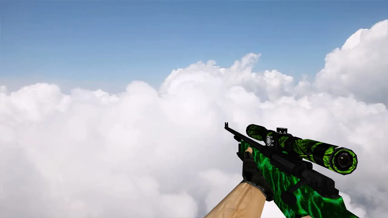 Скачать Пак моделей оружия «Greenshot Weapon Pack» для CS 1.6: v_, p_, w_ модели, звуки, анимация осмотра и качество текстур - Скриншот