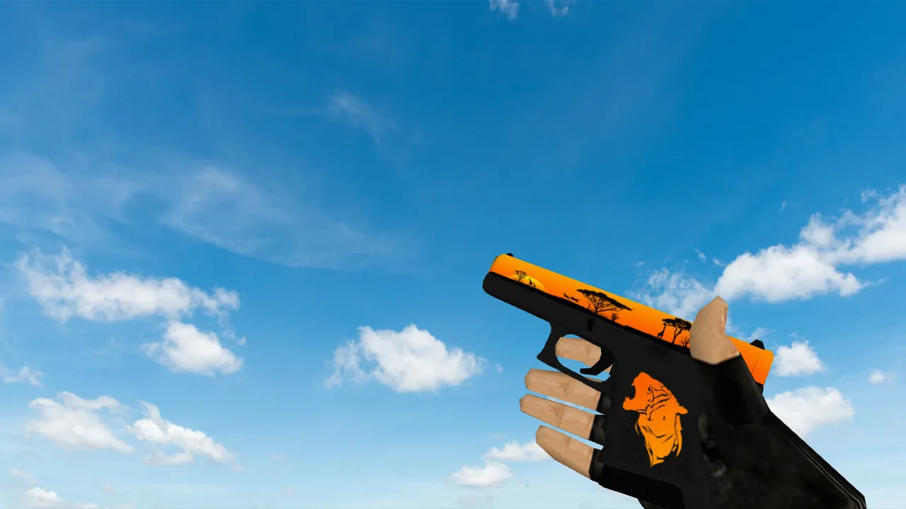 Скачать Модель «Glock Safari» для CS 1.6 - Идеальный выбор для геймеров - Скриншот