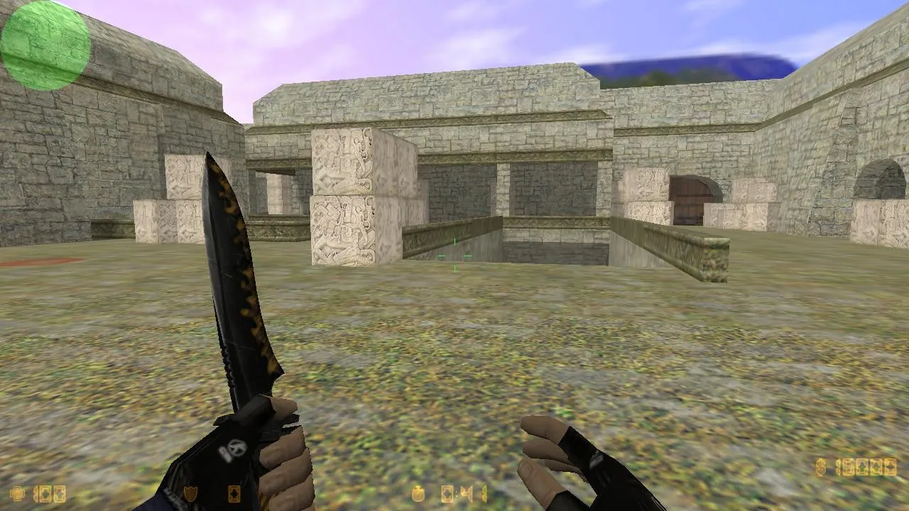 Скачать Карта de_aztec_2012 для CS 1.6: разбор точек, заходов, .nav для ботов и настройки сервера - Скриншот