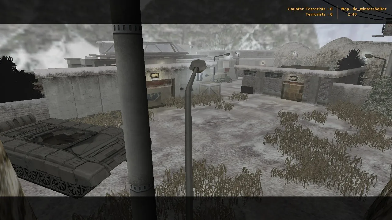 Скачать Карта de_wintershelter для Counter-Strike 1.6 - тактики и особенности - Скриншот