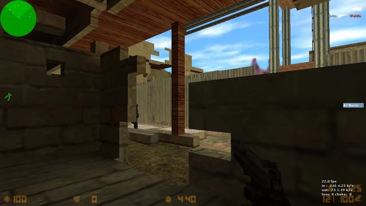 Скачать Карта de_ruins для CS 1.6 – детальный обзор и тактика - Скриншот