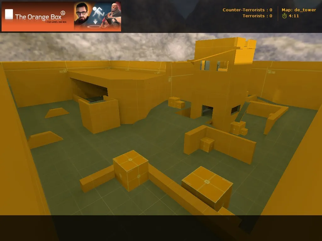 Скачать Карта de_tower для CS 1.6 - Тактическая глубина и баланс игры - Скриншот