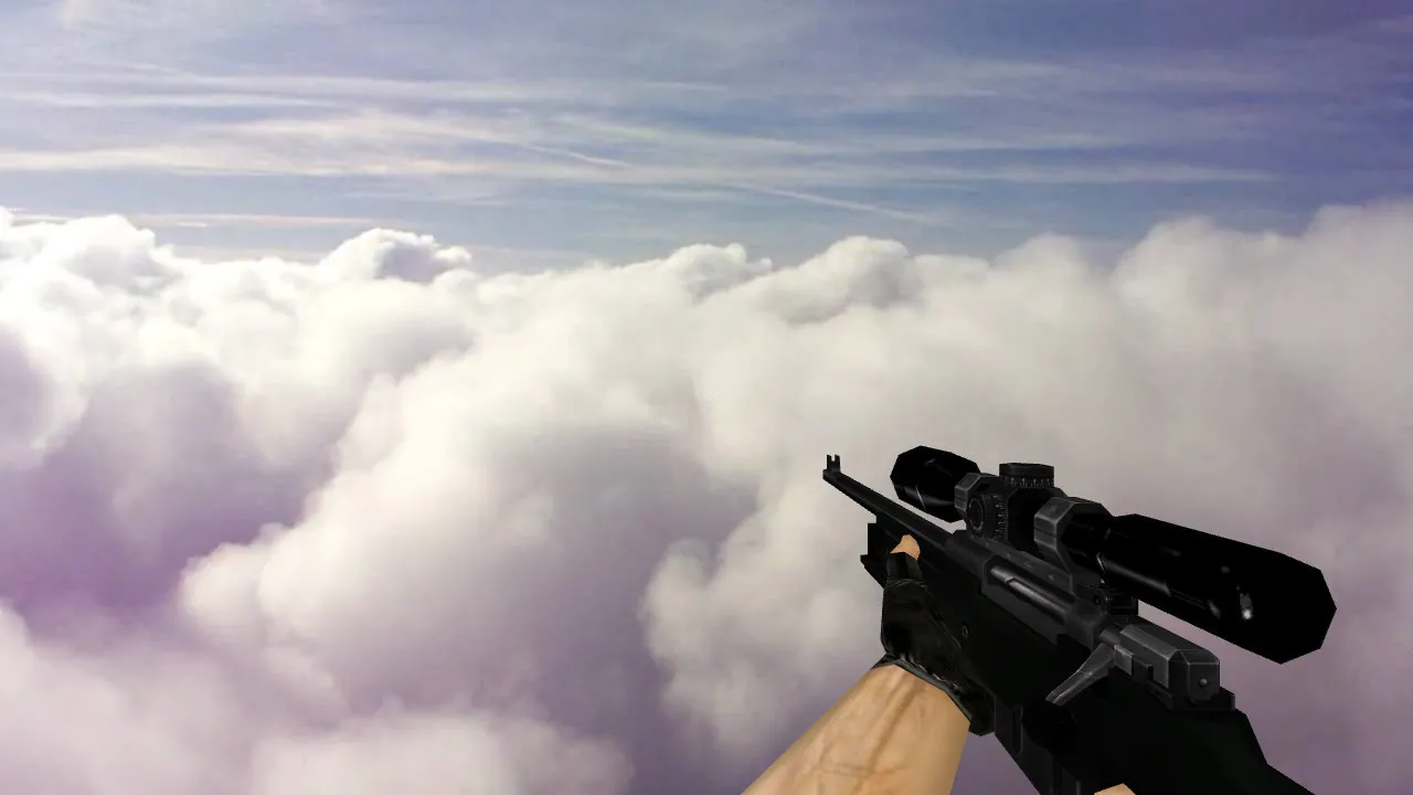 Скачать Модель «Default AWP Full Black» для CS 1.6 - Качество и точность - Скриншот