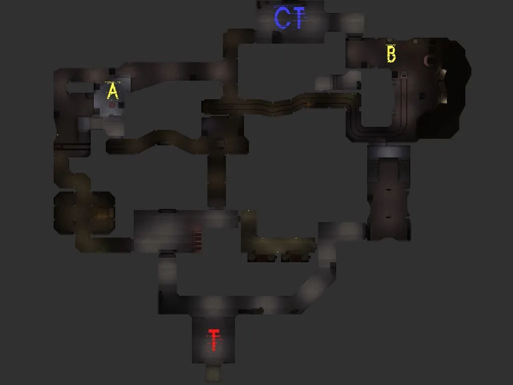 Скачать Карта de_sediment для CS 1.6: Тактика и особенности - Скриншот