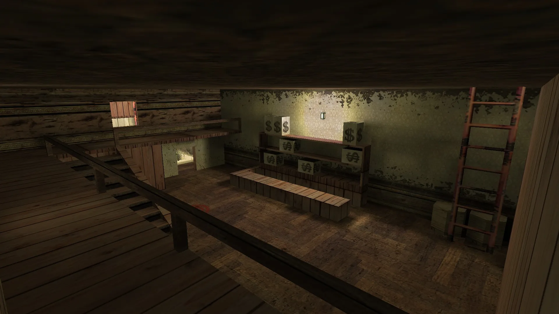 Скачать Карта de_wildywest для CS 1.6 - Тактический анализ и особенности - Скриншот