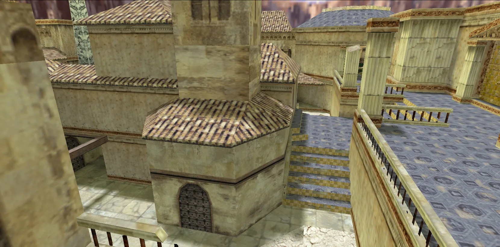 Карта de_troy для CS 1.6: Тактики и детали — скриншот 9