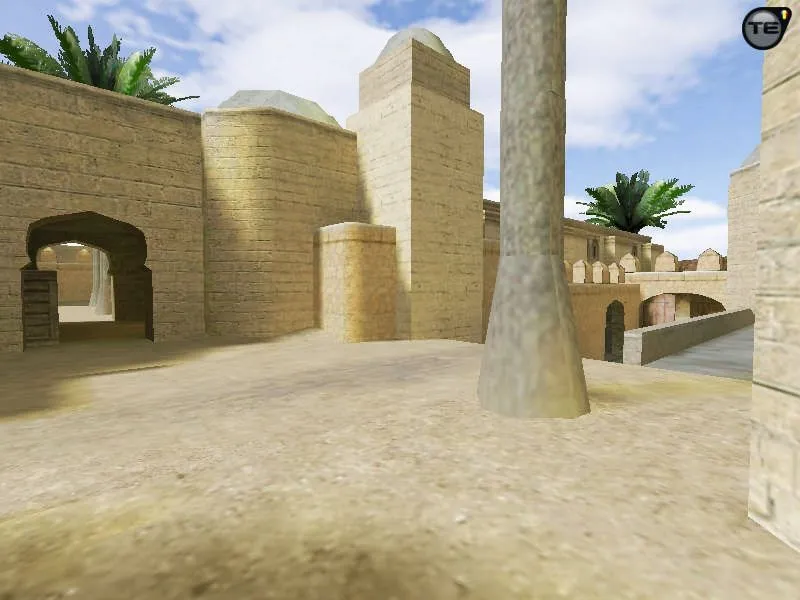 css_dust2_source: DE карта для CS 1.6, точки, .nav для ботов, оптимизация wpoly/epoly и баланс сторон — скриншот 3