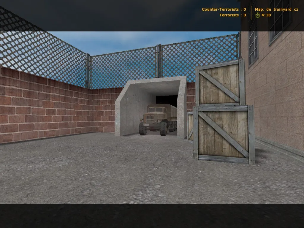 Скачать Карта «de_trainyard_cz» для CS 1.6: тактика и оптимизация - Скриншот