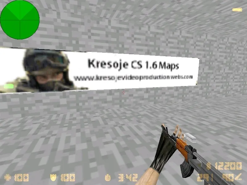 Скачать Карта de_minecraft_2012 для CS 1.6: Тактика и особенности - Скриншот