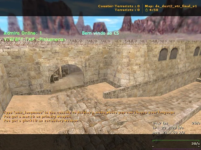 Скачать de_dust2_vtr_final_v1 — карта DE для CS 1.6: точки, ротации, .nav, оптимизация - Скриншот