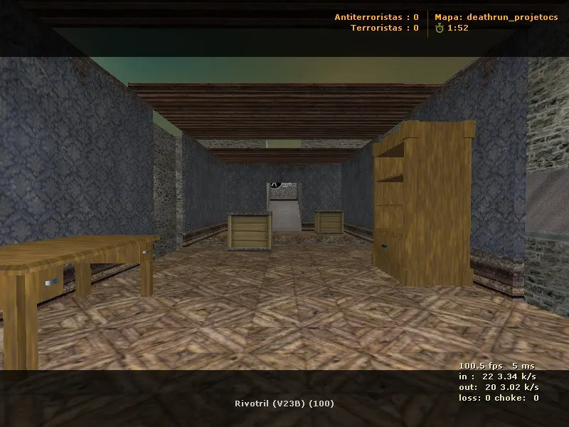deathrun_projetocs для CS 1.6: локации, точки, .nav и баланс сторон без вирусов — скриншот 6