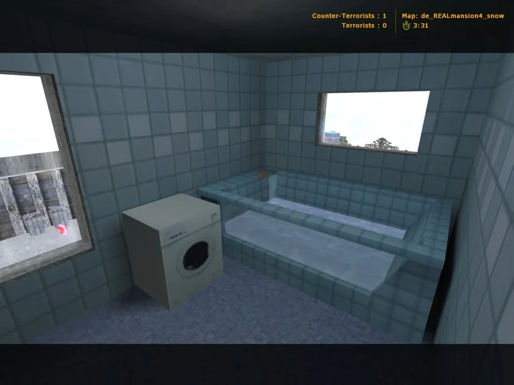 Скачать Карта de_realmansion4_snow для CS 1.6 – детальный обзор и тактика - Скриншот