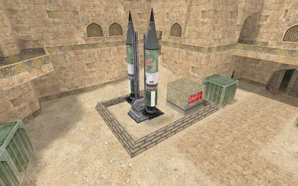 Скачать Карта de_scud_2k1 для CS 1.6 - Тактический геймплей и оптимизация - Скриншот
