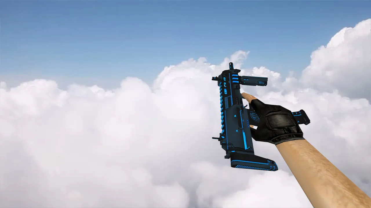 Скачать Модель MP7 Plasmax для CS 1.6 – уникальный стиль и качество - Скриншот
