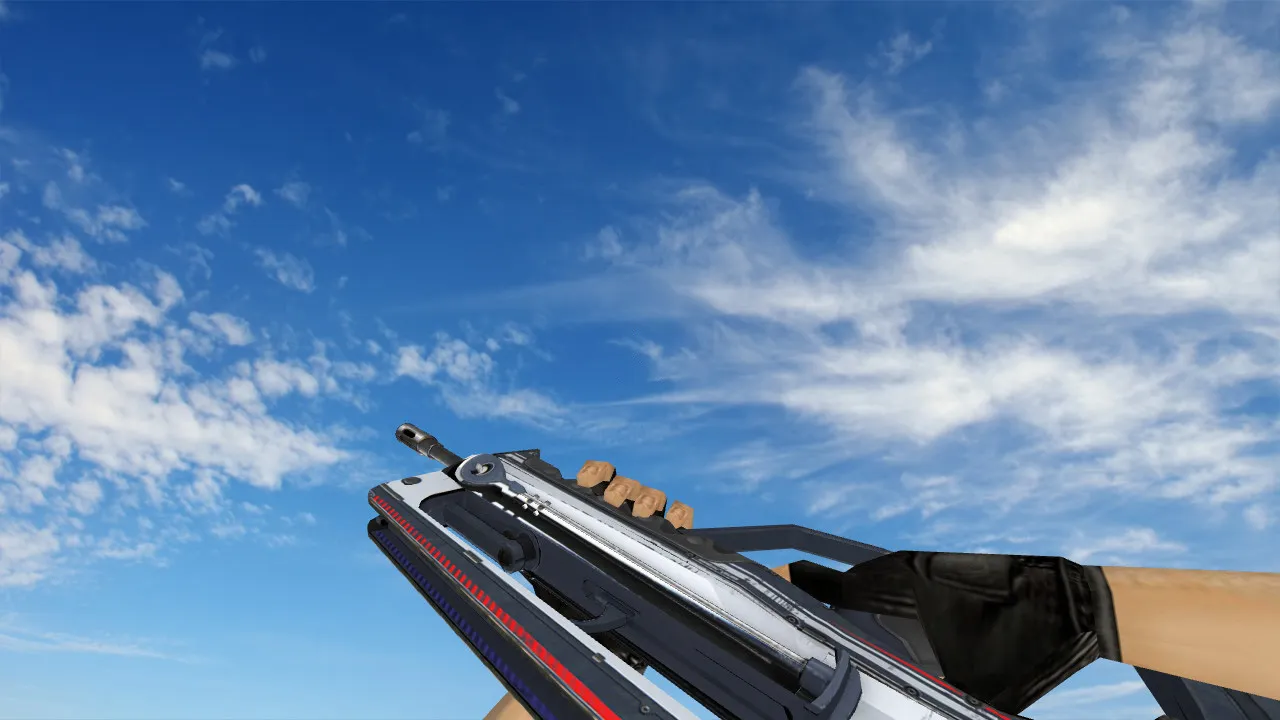 Скачать Модель «Famas Police» для CS 1.6: качественная замена стандарту - Скриншот