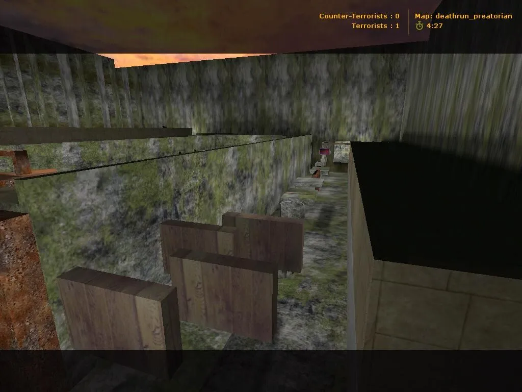 Скачать deathrun_preatorian — deathrun карта для CS 1.6: .nav, баланс сторон, точки и оптимизация - Скриншот