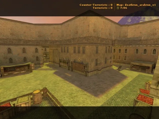 deathrun_arabrun_v1 для CS 1.6: карта deathrun, ловушки, точки для терроров и CT — скриншот 3