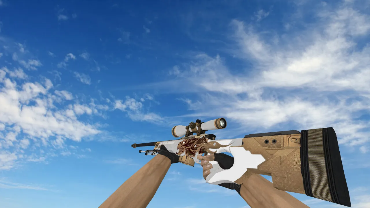 Скачать Модель AWP King's Light для CS 1.6 - точность и стиль - Скриншот