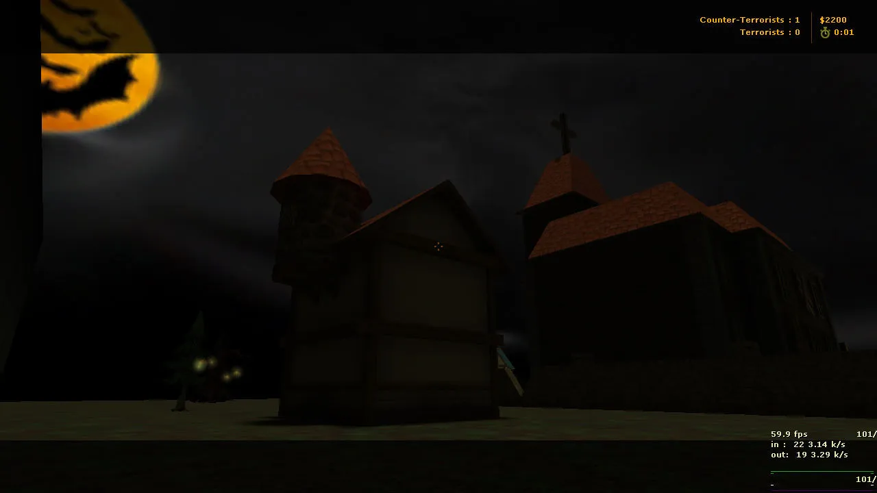 Карта de_transylvania для CS 1.6: Тактические особенности и стратегии — скриншот 8