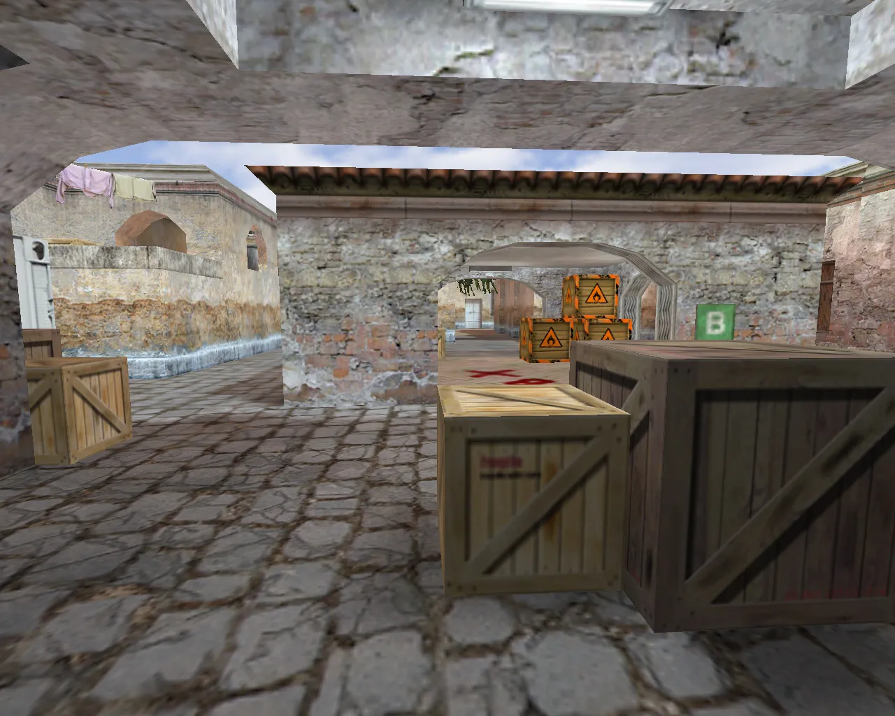 Скачать Карта DE_MIRAGE для CS 1.6 - Тактика и Оптимизация - Скриншот