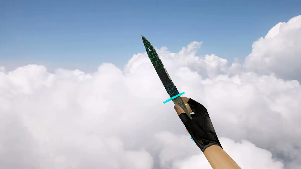 Модель «Bayonet Polymer» (v_, p_, w_) для CS 1.6: звук, анимация осмотра, качество текстур — скриншот 2