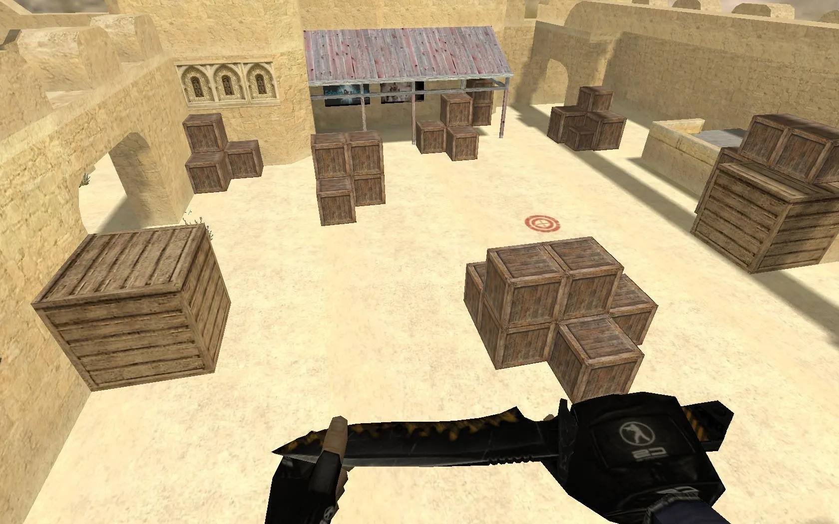 Скачать Карта de_sandman для CS 1.6: Технический обзор и стратегии - Скриншот
