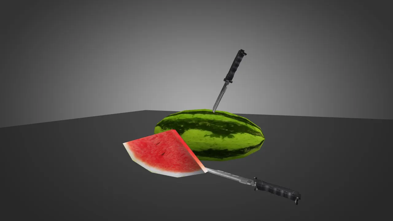 Скачать Модель 'Watermelon' для CS 1.6 - Уникальный скин для игроков - Скриншот
