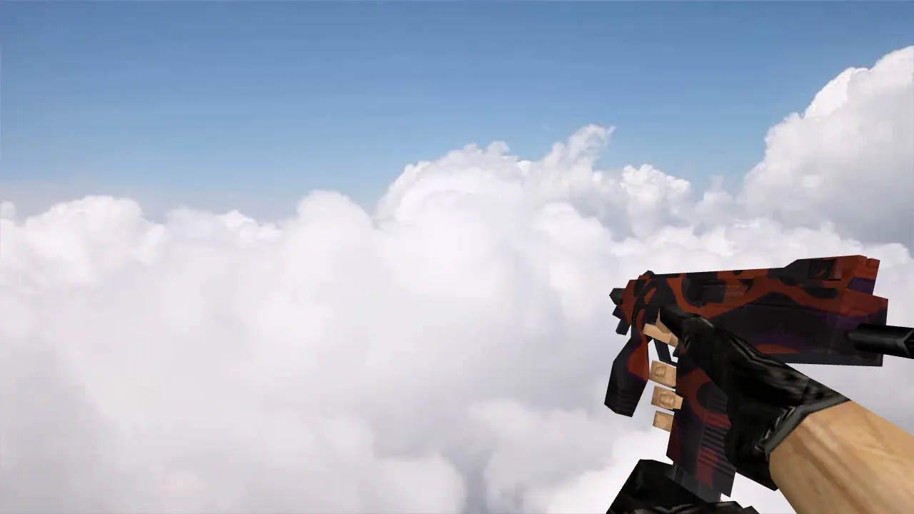 Скачать Модель MP9 «Рубиновый ядовитый дротик» для CS 1.6 - Скриншот