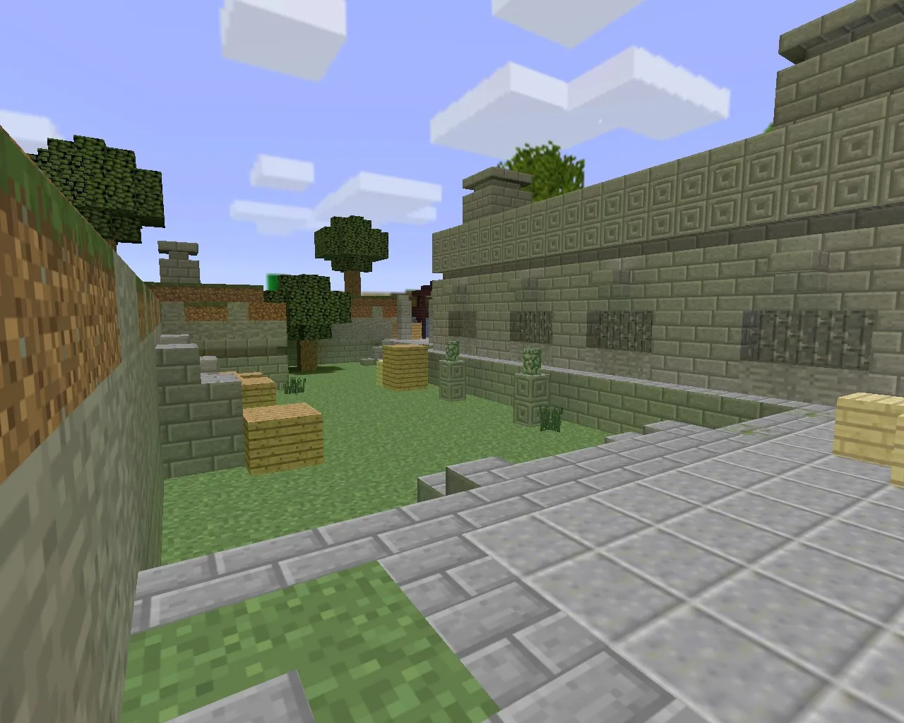 Карта de_aztec_minecraft для CS 1.6: точки, маршруты, .nav для ботов и оптимизация wpoly/epoly — скриншот 7